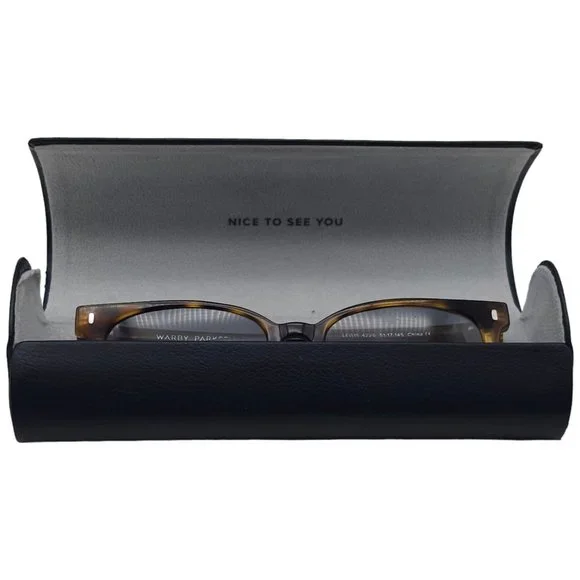 Warby Parker Eyeglasses Lewis 4226 Tortoise Silverhorn 51-17  display picture 1